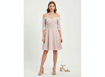 sukienki różowe: Sukienka damska, rozmiar S — 5