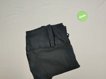 c a spodnie damskie z wysokim stanem: Spodnie materiałowe damskie, rozmiar S — 5