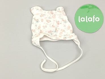 biale rajstopy niemowlece: Cap, 1-3 months, condition - Good — 3