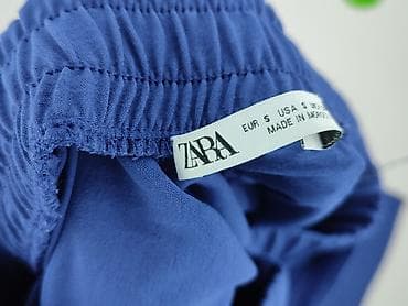 zalando : Zara, Spodnie materiałowe damskie, rozmiar S — 4