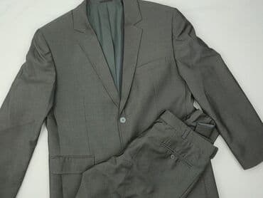 jaka koszula do szarej marynarki: Suit for men, size S — 1