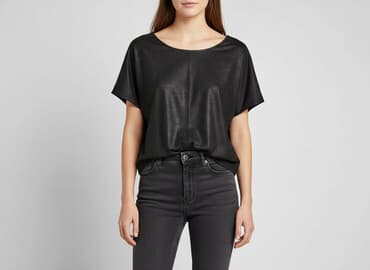 hm bluzki z krótkim rękawem: H&M, Bluzka damska, rozmiar M — 8