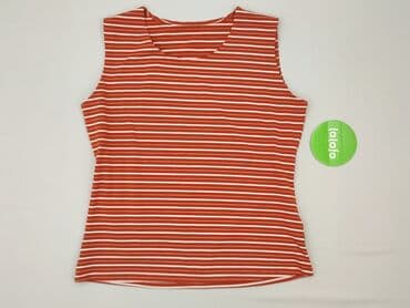 koszulka z długim rękawem w paski: Top damski, rozmiar M — 2