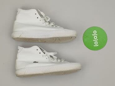 kozaki na platformie ccc: Lacoste, Sneakersy damskie, 38 — 3