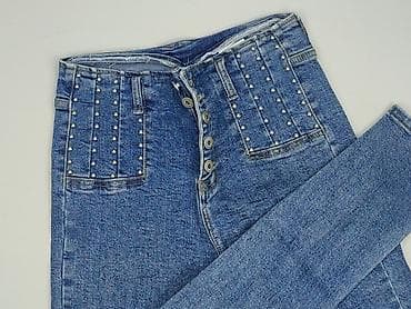 jeansy balloon pull and bear: Jeansy damskie, rozmiar XL — 1