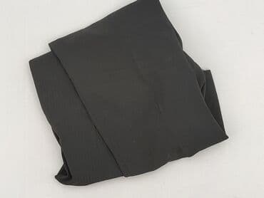 szare szerokie jeansy: Spodnie materiałowe damskie, rozmiar XL — 4