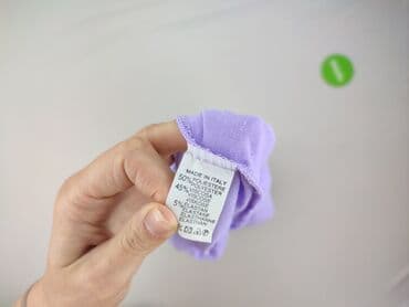 krótkie spodenki z szerokimi nogawkami: Spodnie materiałowe damskie, rozmiar S — 4