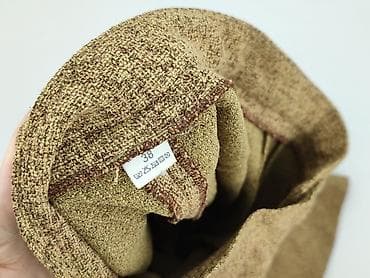 slip on na platformie: Spodnie materiałowe damskie, rozmiar M — 4