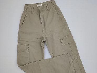 Spodnie cargo damskie, rozmiar 2XS