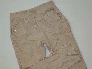 Women: Material trousers for women, size 6XL (EU 52) — 1