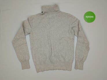 sukienka z prążkowanej dzianiny h: H&M, Golf damski, rozmiar S — 2