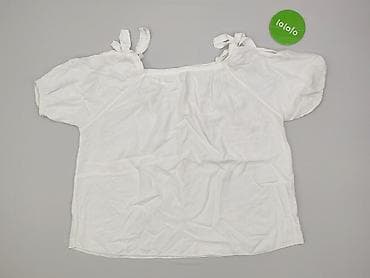 bluzka boho biala: Bluzka damska, rozmiar One size — 3