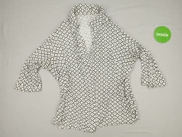 biale bluzki z kolnierzykiem: Bluzka damska, rozmiar S — 2