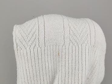 sweter z c: White, Golf damski, rozmiar L — 5