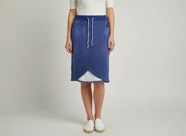 jeansowe spódnice asymetryczne: Spódnica damska, rozmiar L — 1