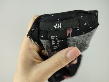 czerwona sukienka w groszki h m: H&M, Sukienka damska, rozmiar M — 4