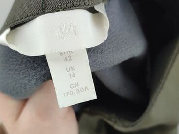 buty sniegowce h m: H&M, Legginsy Ze skóry ekologicznej damskie, rozmiar L — 5