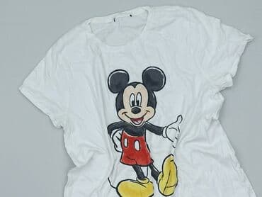 t shirty z czerwonem napisem: Disney, T-shirt damski, rozmiar S — 1