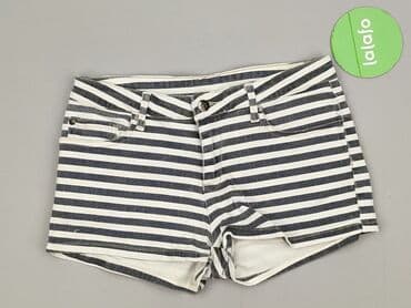 koszulka w niebieskie paski: Szorty damskie, S w lalafo.pl — 2 koszulka w niebieskie paski: Szorty damskie, S — 2