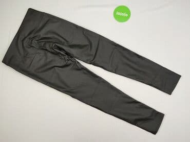 legginsy ocieplane z futerkiem: Leggings, Legginsy Ze skóry ekologicznej damskie, rozmiar XL — 3