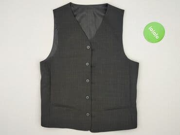 koszula swoateczna: Kamizelka garniturowa dla mężczyzn, rozmiar M — 2