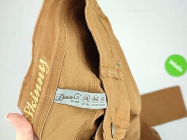 dżinsy brązowe damskie: Denim Co, Jeansy damskie, rozmiar XL — 4