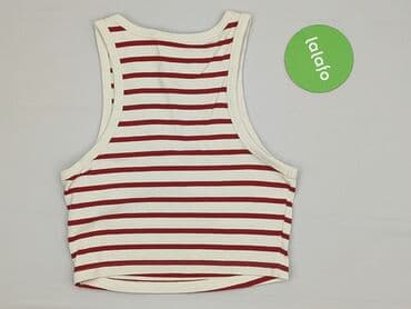 obcisły top na ramiączkach: H&M, Top damski, M — 3