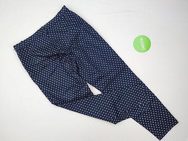 carrot jeans: Spodnie materiałowe damskie, rozmiar L — 3