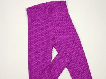 kolorowe legginsy bawełniane: Legginsy Sportowe damskie, rozmiar S — 1