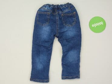 bluzka z łańcuszkiem na plecach: Spodnie jeansowe, So cute, 12-18 miesięcy, stan - Bardzo dobry — 3