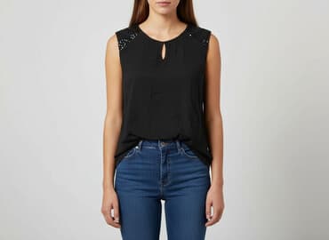 seksowna bluzka na imprezę plus size: BODY FLIRT, Women's blouse, size L — 1