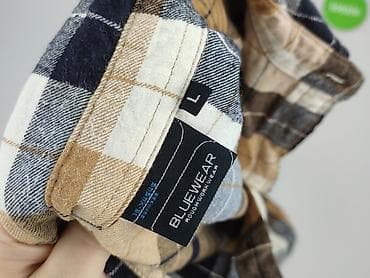 pull bear botki: Blauer, Koszulа dla mężczyzn, rozmiar L — 4