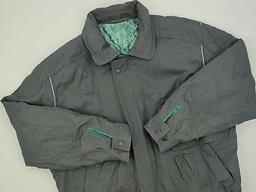 re.draft jackets: Męska kurtka pilotka/bomber w kolorze grafitowym z zieloną, pikowaną — 1