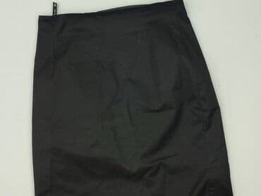 czarne prosta spódnice midi: Spódnica damska, rozmiar L — 1