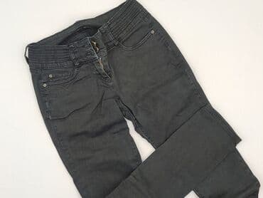 czarne spodnie damskie stradivarius: Skinny, Джинси жіночі, розмір S — 1