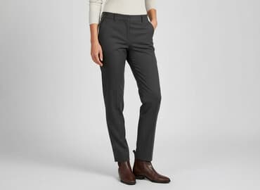 spodnie materiałowe tommy hilfiger: H&M, Spodnie materiałowe damskie, rozmiar S — 6