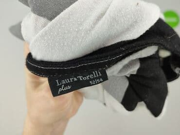 bluzki 48 plus size: Laura Torelli, Bluzka damska, rozmiar 5XL — 5