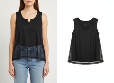 czarne body z długim rękawem gatta: Gatta, Bluzka damska, rozmiar M — 6