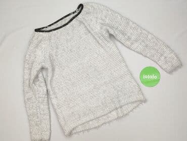 sweter w chmurki reserved: Sweter damski, rozmiar S — 2