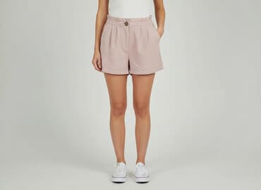 krótkie spodenki różowe: Szorty damskie, rozmiar L — 6