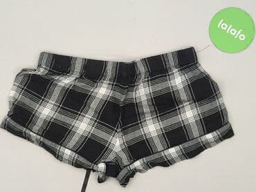 spodnie piżamowe w kratę damskie: H&M, Szorty damskie, rozmiar XS — 3