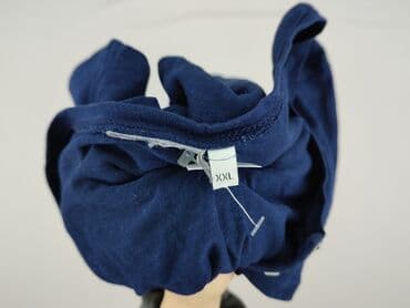 koszulka z długim rękawem w paski: T-shirt damski, 2XL — 4