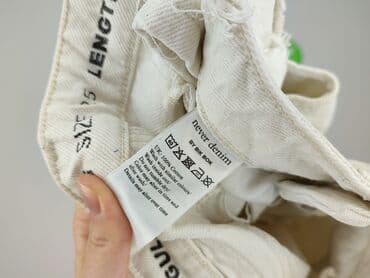 biale szerokie jeansy: Bik Bok, Jeansy damskie, rozmiar 2XS — 5