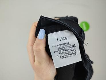 mom jeansy: Jeansy damskie, rozmiar L — 4