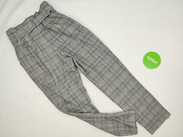 burbery jeans: H&M, Spodnie materiałowe damskie, rozmiar XS — 3