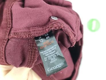 spodnie z nitami: Spodnie materiałowe damskie, rozmiar M — 5