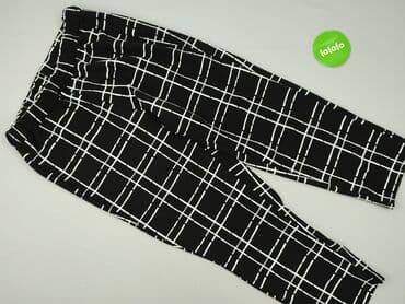 legginsy woskowane wysoki stan: Spodnie materiałowe damskie, rozmiar XL — 2