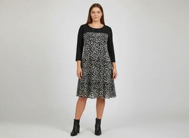 duże sukienki wizytowe: M&Co, Sukienka damska, rozmiar XL — 7