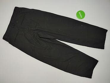 jeans na metry: Bershka, Spodnie materiałowe damskie, rozmiar M — 3