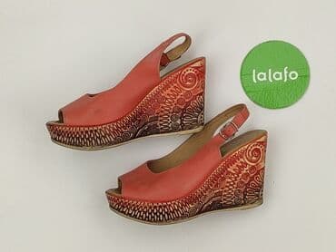 buty letnie na koturnie ccc: Sandały damskie, rozmiar 38 — 2